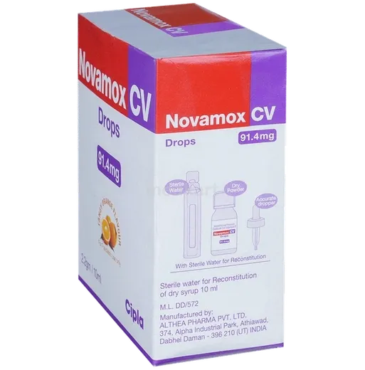 novamox cv 91.4mg drop 10 ml